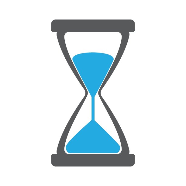 沙漏符号，网络图标，矢量图片下载