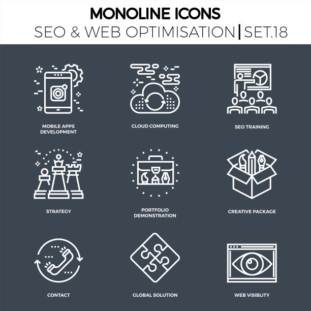 SEO与网站优化图片下载