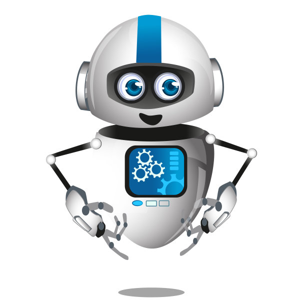 机器人卡通中的机器人吉祥物图片下载
