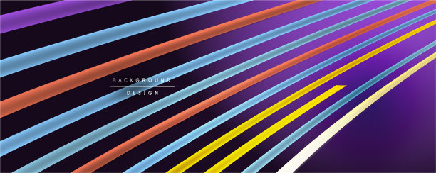 抽象色彩线条背景图片下载