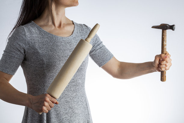 女权主义，性别平等，强调女性力量的女孩力量概念图片下载