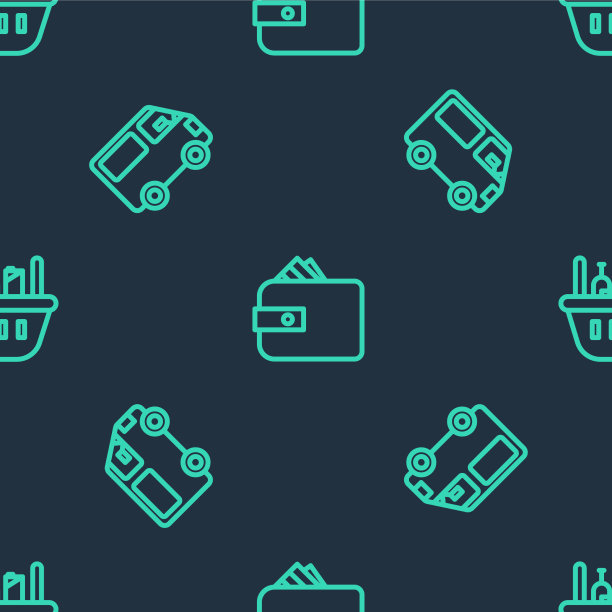 设置线钱包与纸币现金交付图片下载