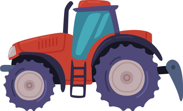 拖拉机田间作业重型农业机械图片下载