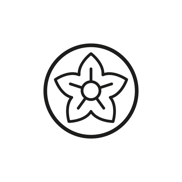 香气图标简单的白色图片下载