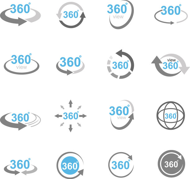 360度视图图标图片下载