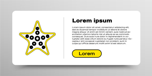 线海星图标孤立在白色背景图片下载