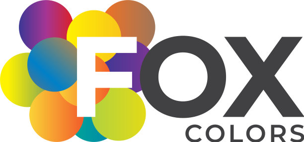 福克斯色彩公司标志设计理念图片下载