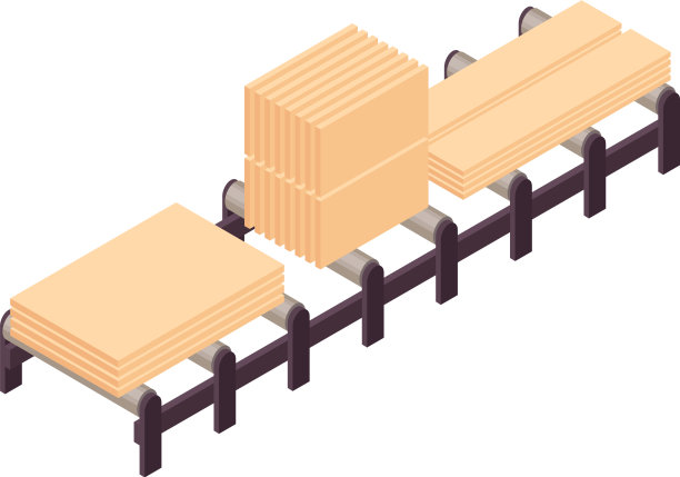 家具生产输送机组成图片下载