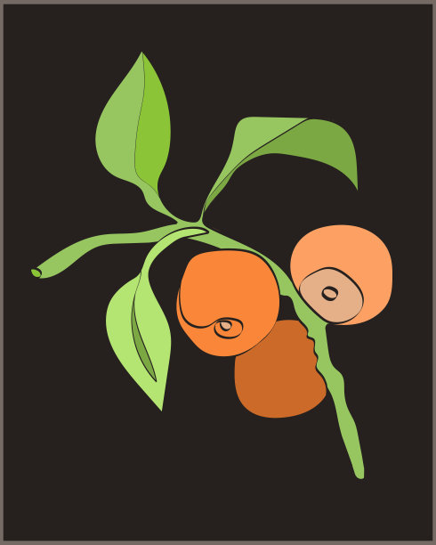 桃树果实图片下载