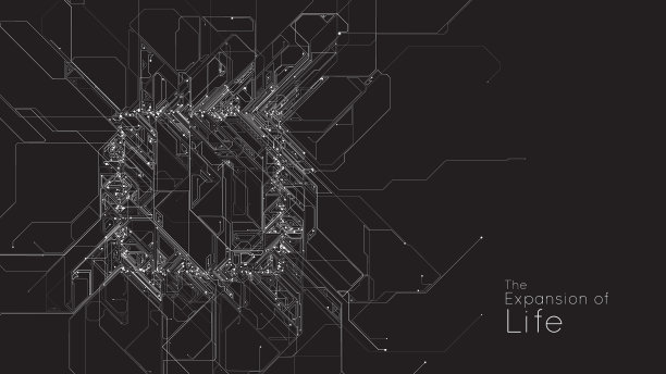 扩展网络生活ai神经元网络图片下载