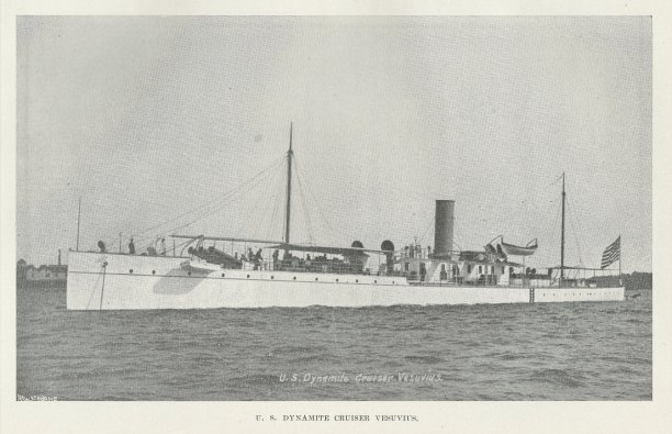 维苏威号炸药巡洋舰1890,19世纪美国海军历史图片下载