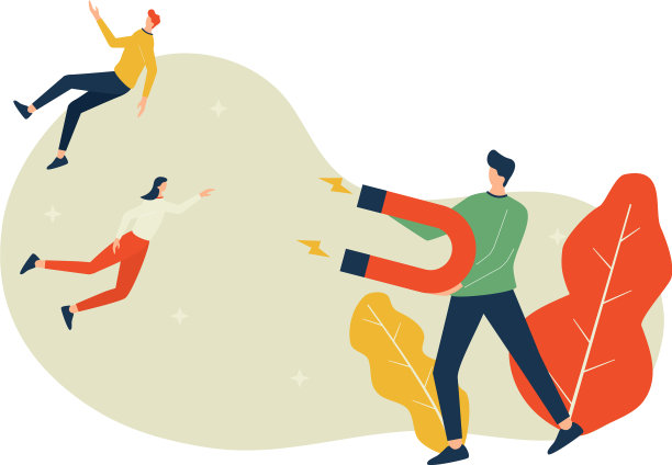 吸引顾客的概念吸引人图片下载