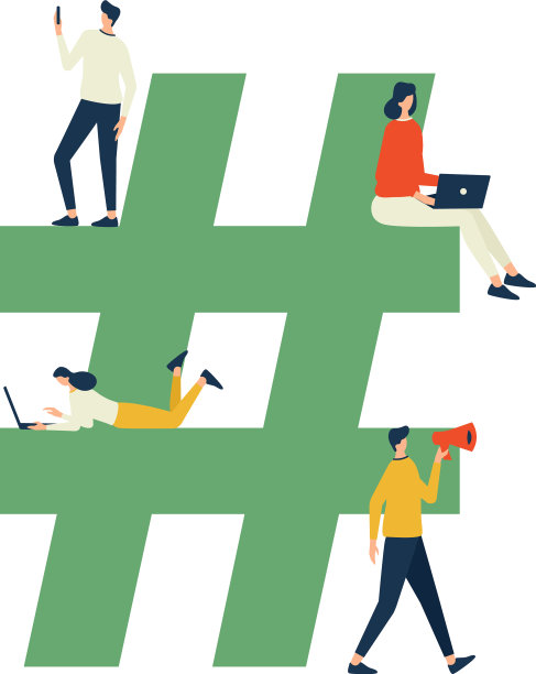 标签概念男人和女人使用小玩意图片下载