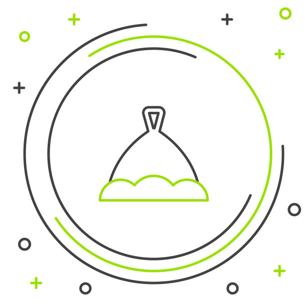 线桑拿帽图标孤立在白色背景。色彩斑斓的轮廓的概念。向量图片下载