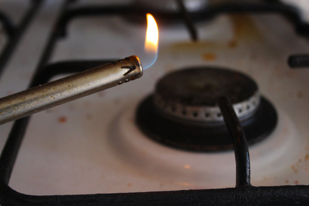 煤气管和火图片下载