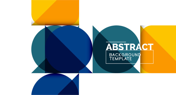 用简洁的几何抽象背景图片下载