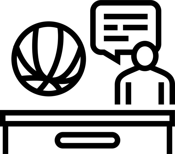 体育新闻线图标图片下载