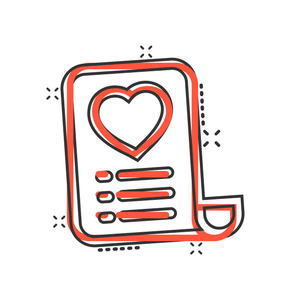 愿望清单图标在漫画风格像文件图片下载