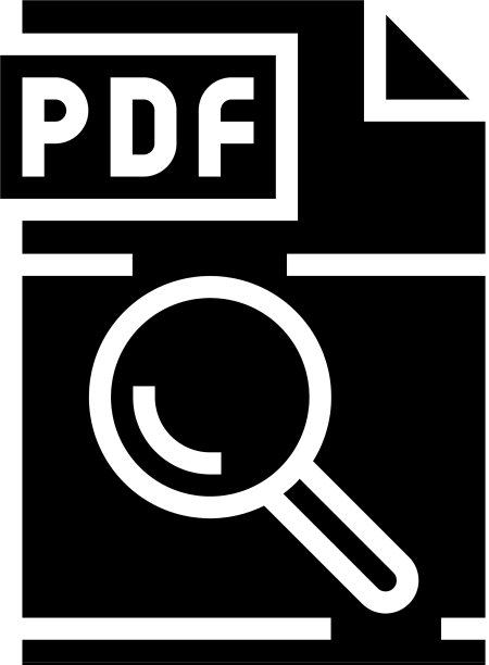 研究PDF文件文件字形图标图片下载