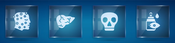 集牛皮癣或湿疹肝炎病毒图片下载