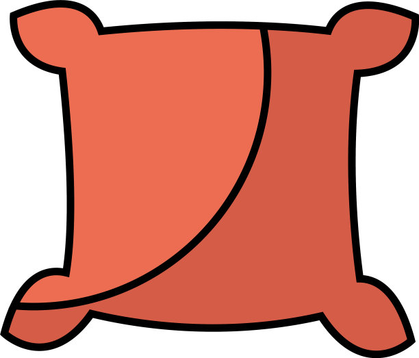 家居红枕设计图片下载