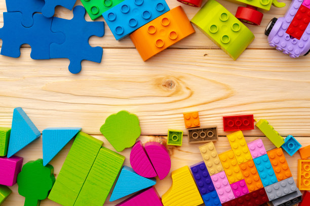 玩具构造师详细木制背景近景图片下载