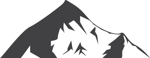 山图标设计模板孤立图片下载