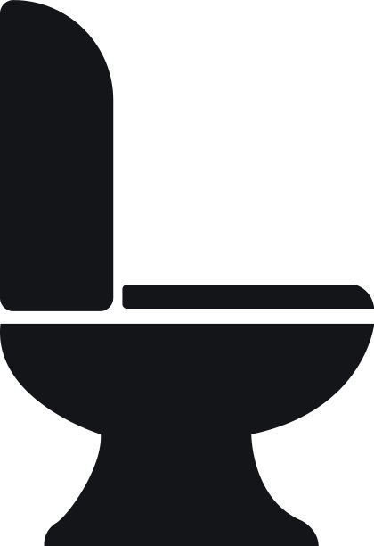 座便器图标设计模板隔离图片下载