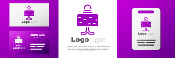 标志型魔术球上的桌子图标隔离上图片下载