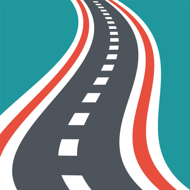 街道标志的组合方向和图片下载