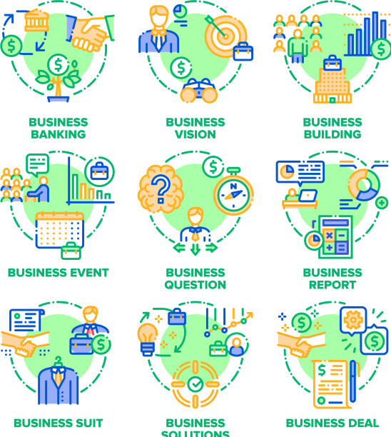 业务目标设置图标颜色图片下载