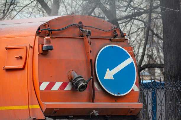 清洁车的后部图片下载