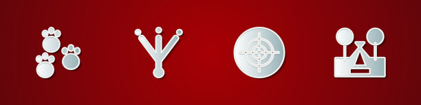 设定爪印，鸟爪，目标，运动和图片下载