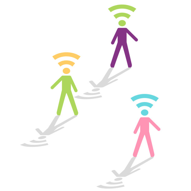 人类(wi - fi)连接图片下载