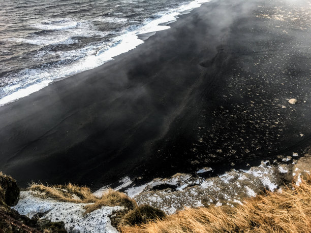 火山海滩的风图片下载