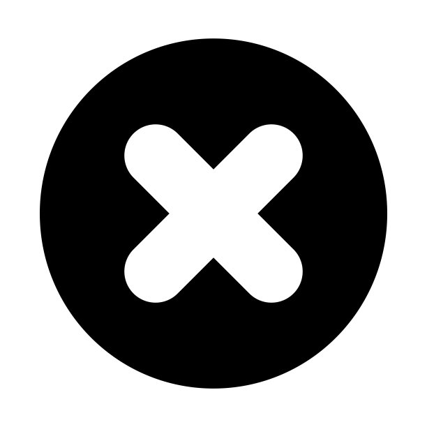 删除或关闭图标矢量图片下载