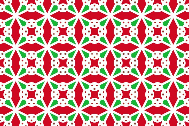 简单的几何图案在布隆迪国旗的颜色图片下载