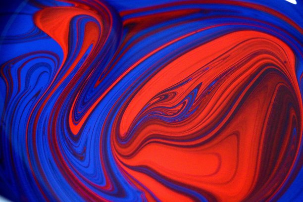 蓝色和红色混合在一起图片下载