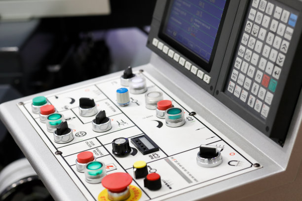金属加工数控车床控制面板图片下载