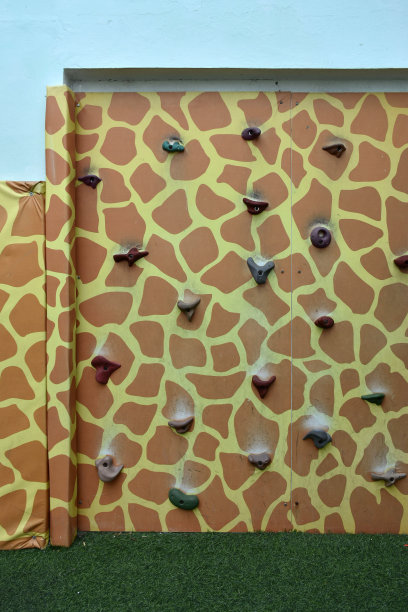 儿童用人造攀岩墙图片下载