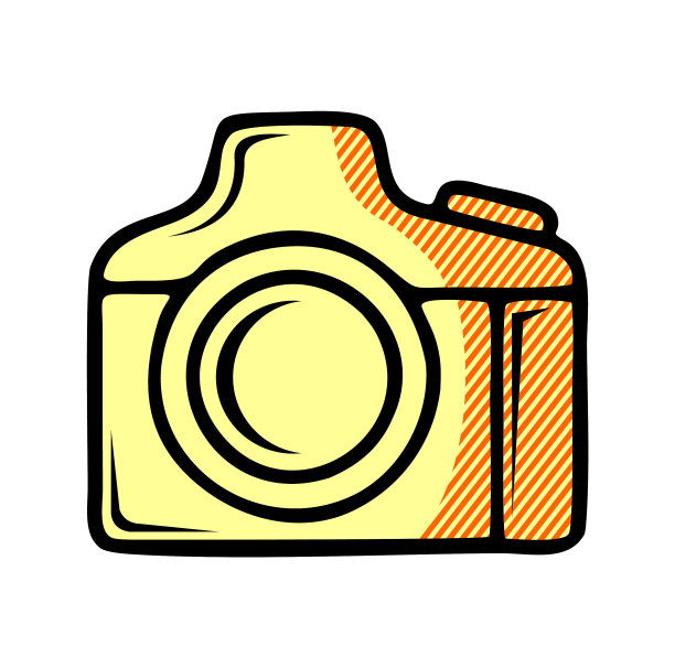 照片相机图标孤立在白色背景上图片下载