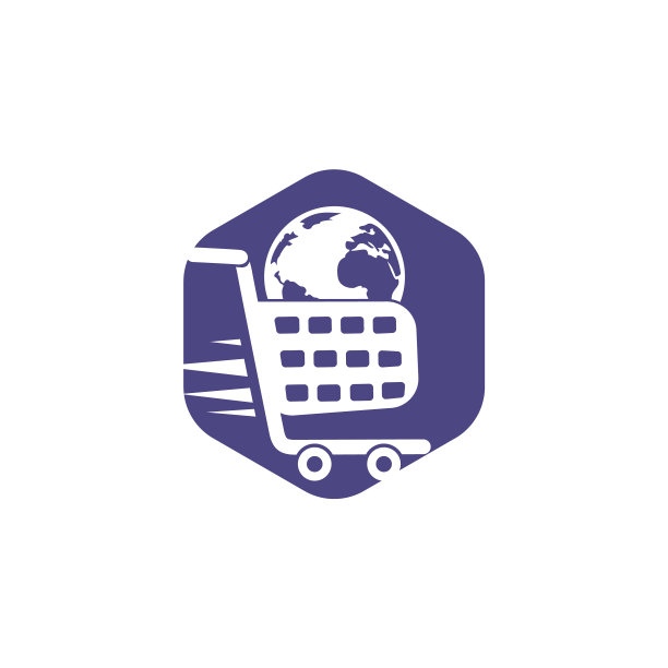 全球购物车标志设计图片下载