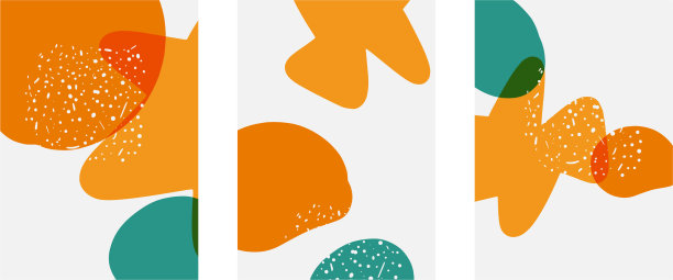 手绘涂鸦形状墙艺术绘画风格图片下载