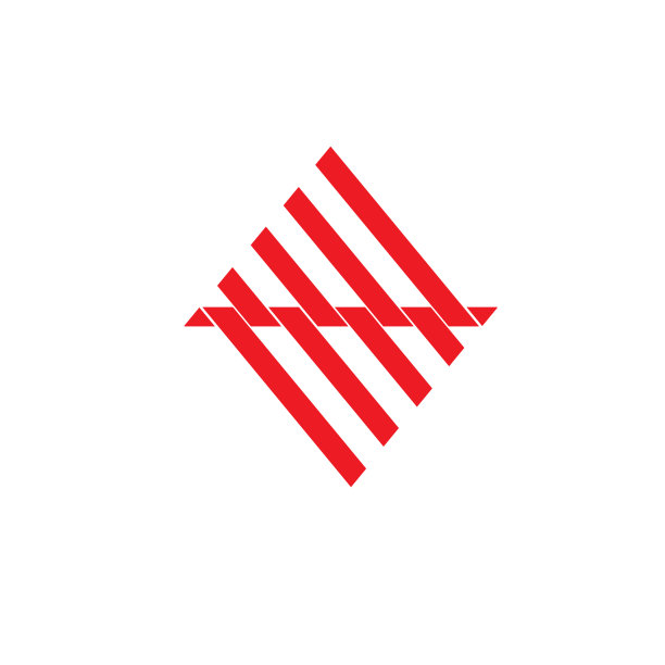 条纹几何三角形山峰Logo图片下载