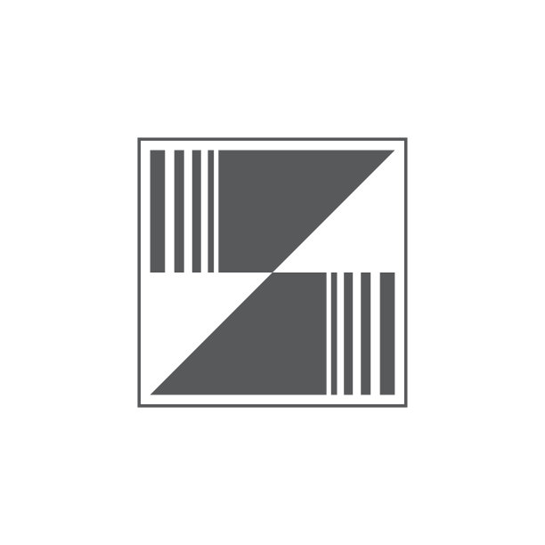 字母z条纹几何方形标志图片下载