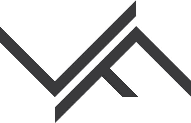 字母LF简约线条几何Logo图片下载