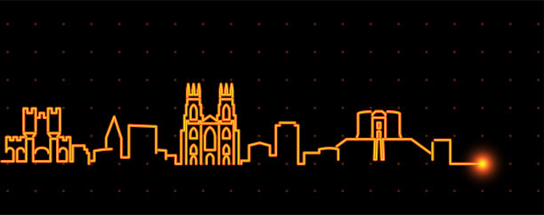 约克轻条纹轮廓线图片下载