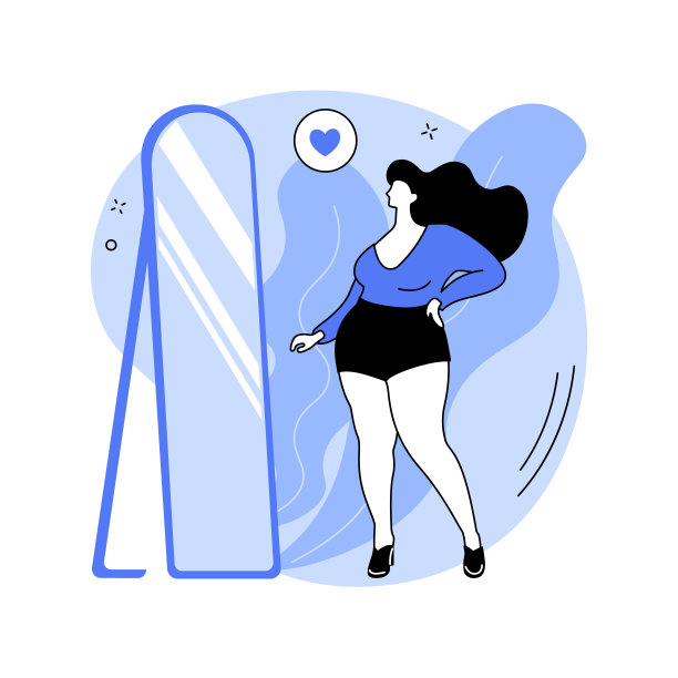 身体正抽象概念矢量插图。图片下载