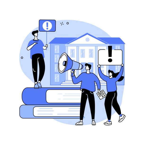 学生行动主义抽象概念矢量插图。图片下载