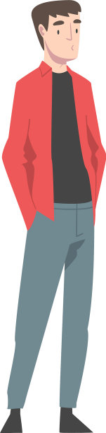 年轻人穿着便服站在一起图片下载